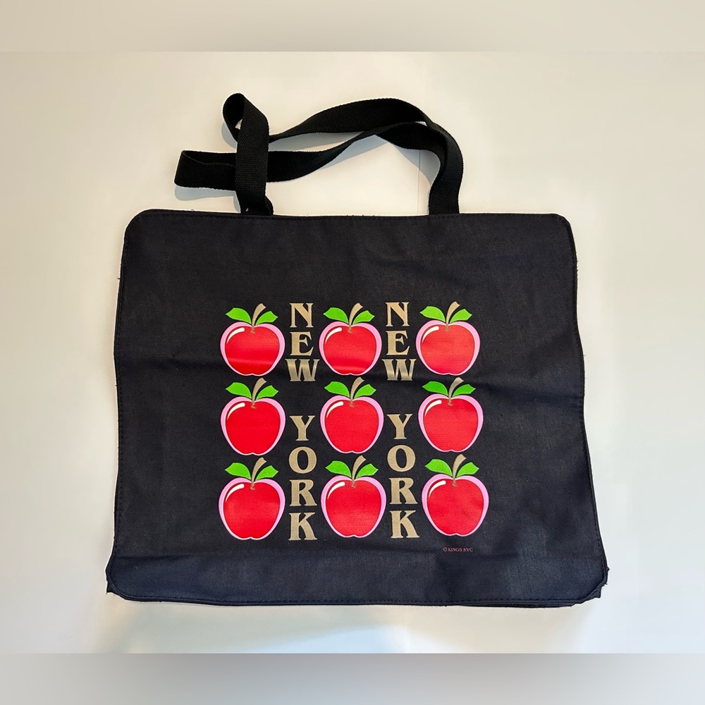 Vintage New York City Big Apple Tote Bag